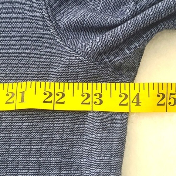 Haggar Mens Long Sleeve Blue Polo Shirt Pullover Size Large - Picture 8 of 13